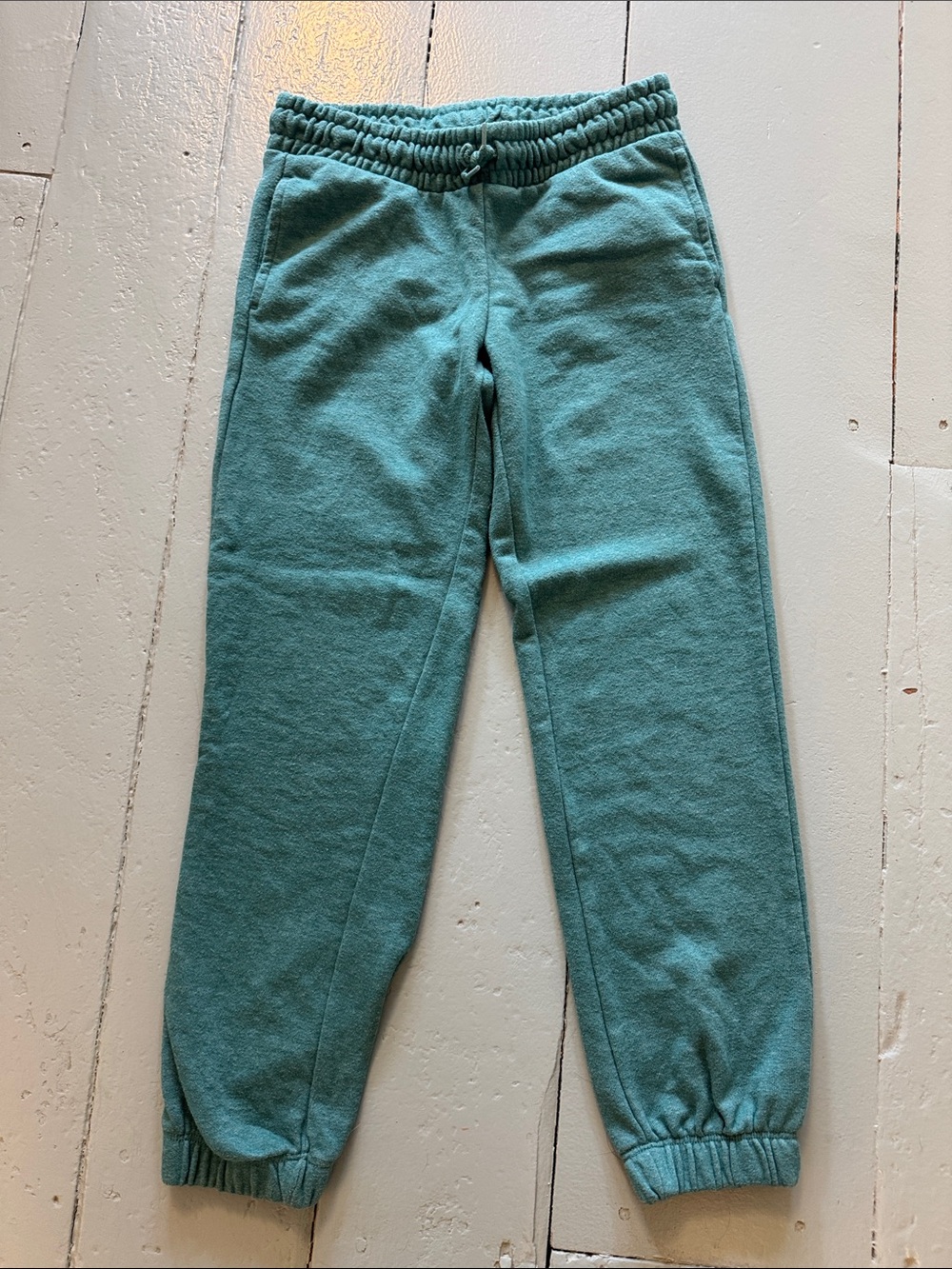 Old navy Kids Teal Green Jogger Pants - Soft Pull-On Sweatpants medium